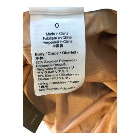 NEW J. Crew Women’s Size 0 Scrunchie-strap Plunge One-Piece In Blue NWT - Picture 6 of 6